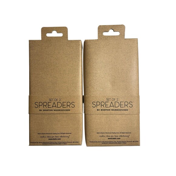 Grape Cluster Cheese Spreaders Set of 4 Charcuterie Butter Jam Pate Dip 2015 NEW - Picture 6 of 6